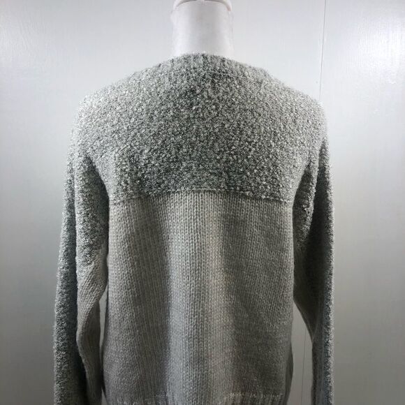 John + Jenn Gray Color Block Pullover Sweater S - Picture 5 of 9